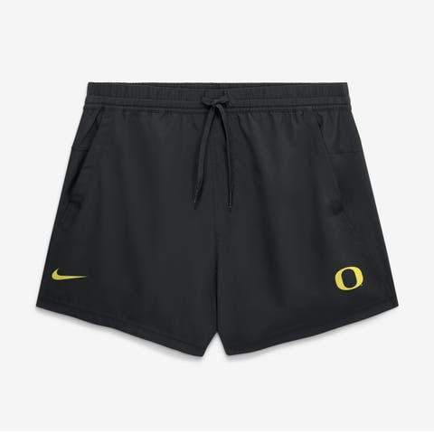 Men's Nike Black Oregon Ducks Primary Logo Form Shorts
