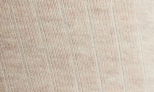Casa Clara Amber Bow Crew Socks In Oatmeal
