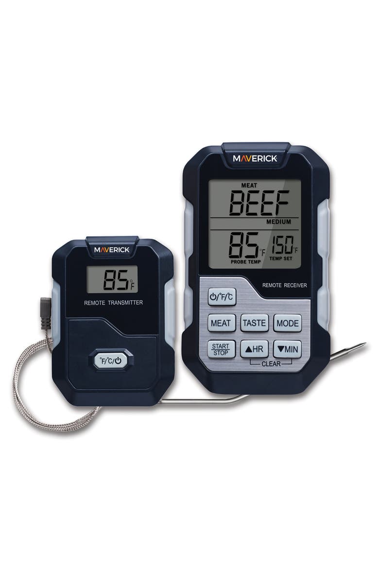 Long Range Wireless Remote Cooking Thermometer, Single Probe, Main, color, Black/Grey