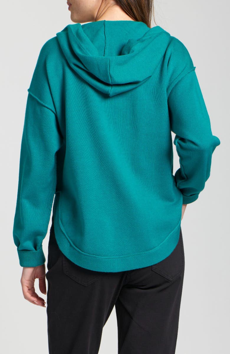 APNY Relaxed Fit Hoodie, Alternate, color, Teal