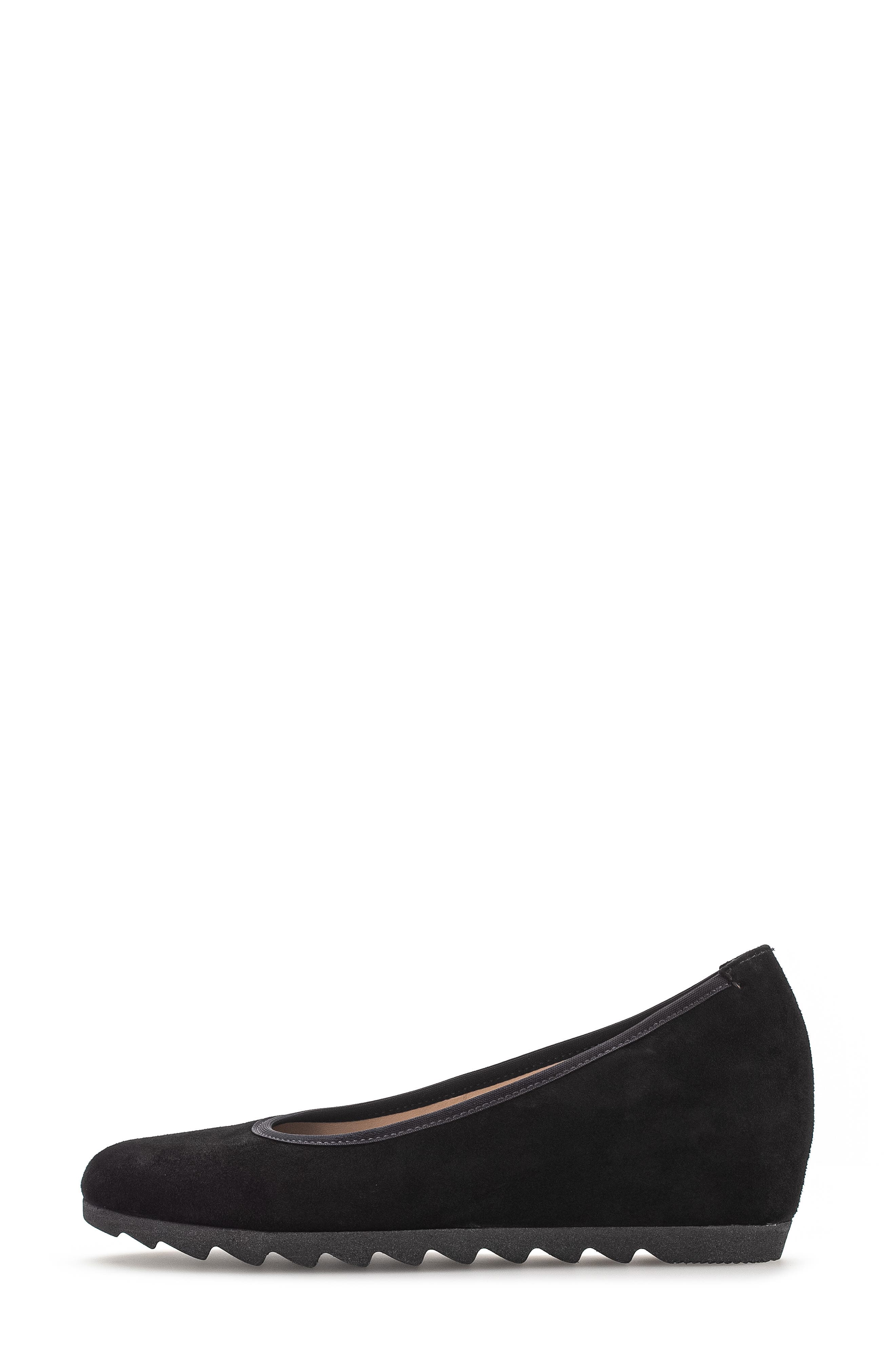 Gabor Platform Wedge Pump, Alternate, color, Black