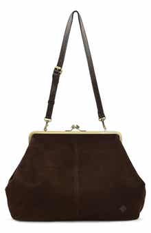 Serafina Large Frame Leather Crossbody Bag