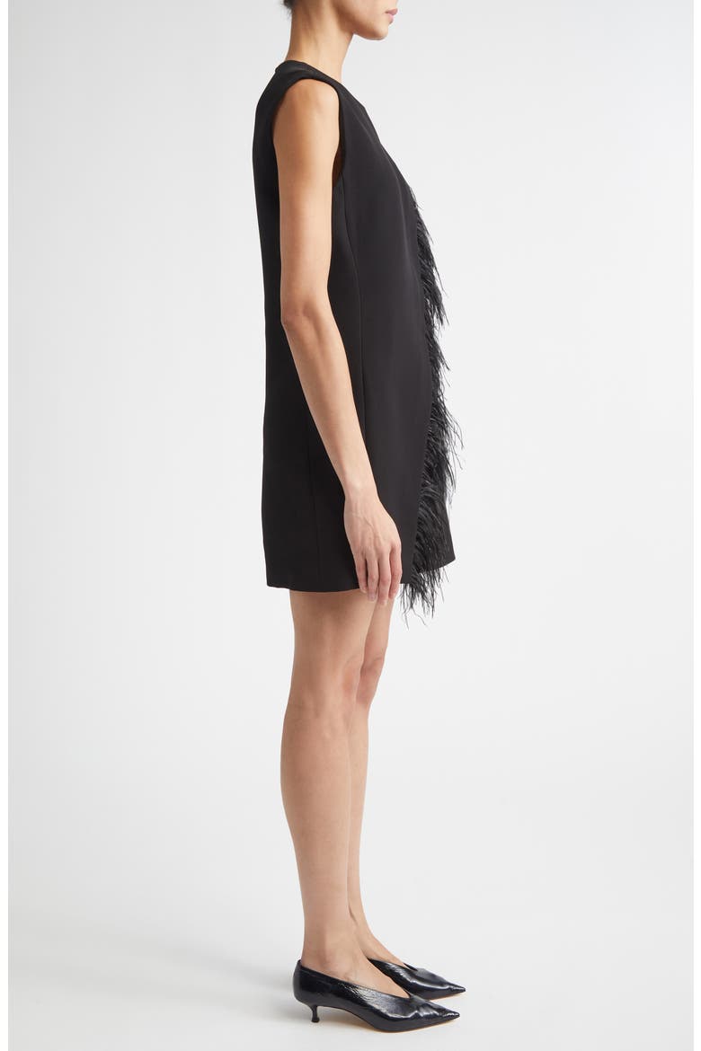 Beck Sleeveless Wool Blend Sheath Dress, Alternate, color, BLACK