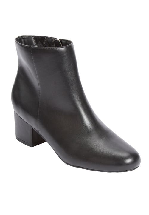 Comfortview The Sidney Bootie In Black
