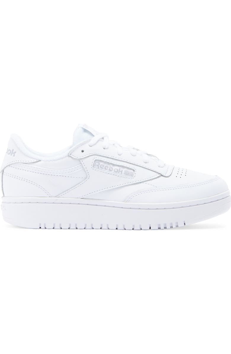 Reebok Club C Double Platform Sneaker, Alternate, color,