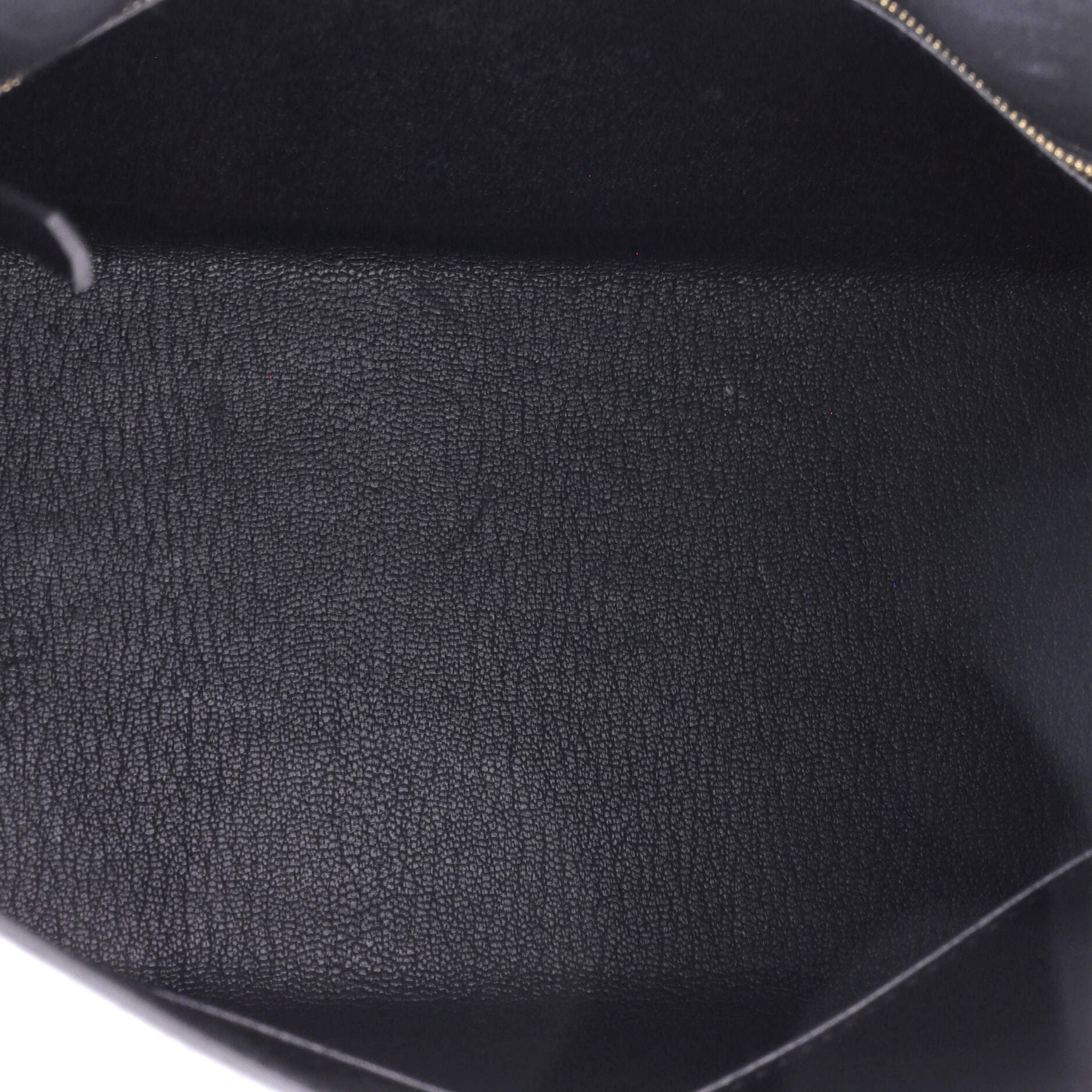 Pre-Owned Hermes Kelly Handbag Black Epsom with Gold Hardware 32, Alternate, color, 