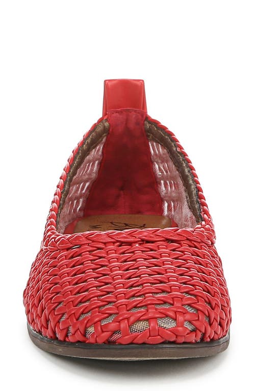Blowfish Malibu Bardot Woven Flat In Red