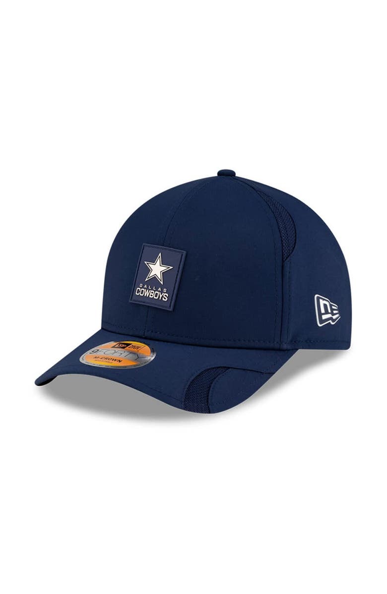 New Era Men's New Era Navy Dallas Cowboys 2025 Sideline M-Crown 9FORTY Adjustable Hat, Main, color, Navy