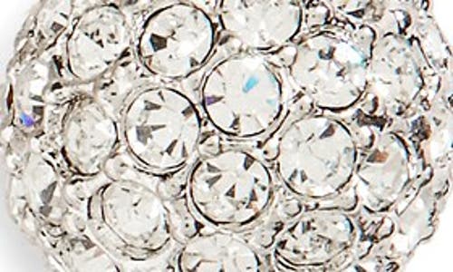 Nadri Small Pavé Stud Earrings In Metallic