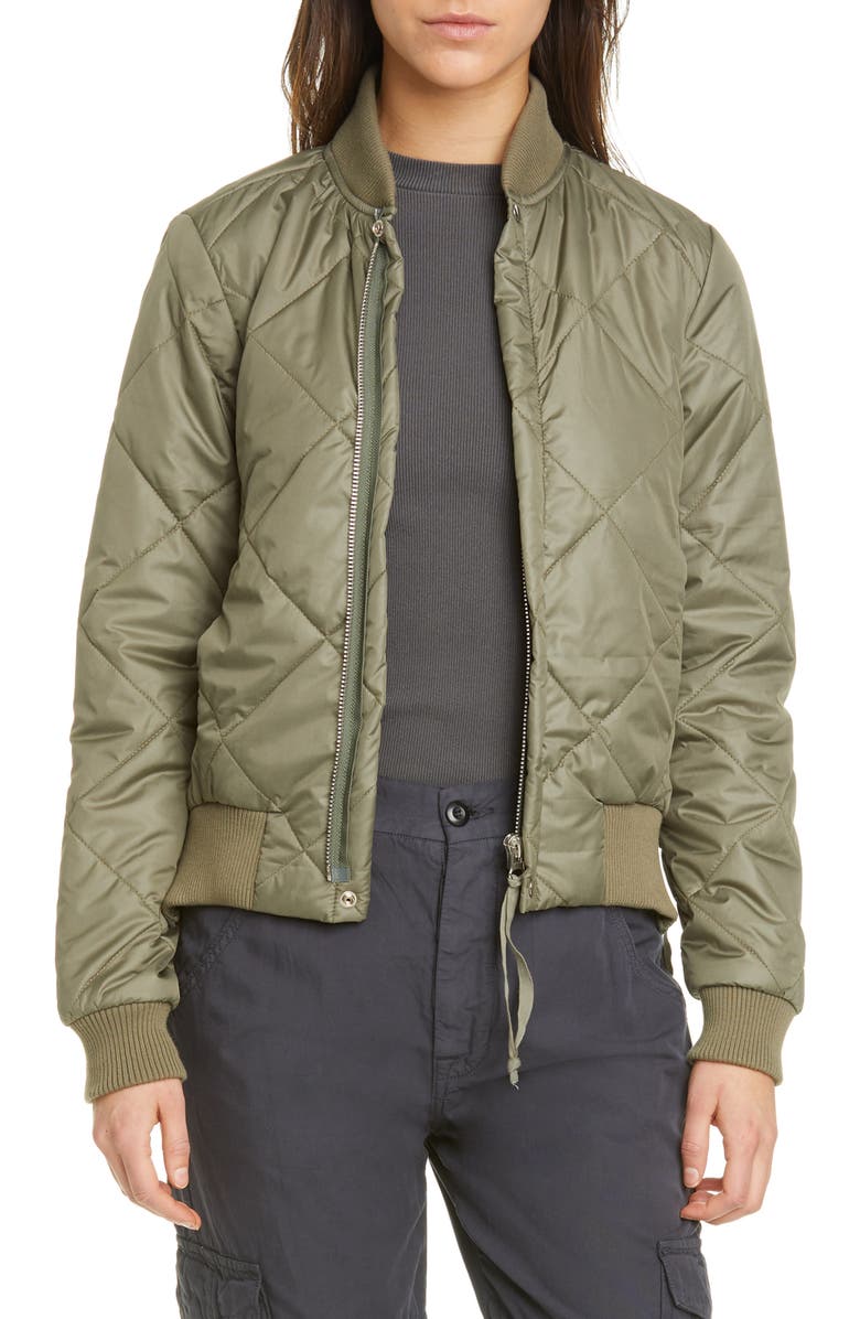 NSF Clothing Neil Quilted Bomber Jacket, Main, color,