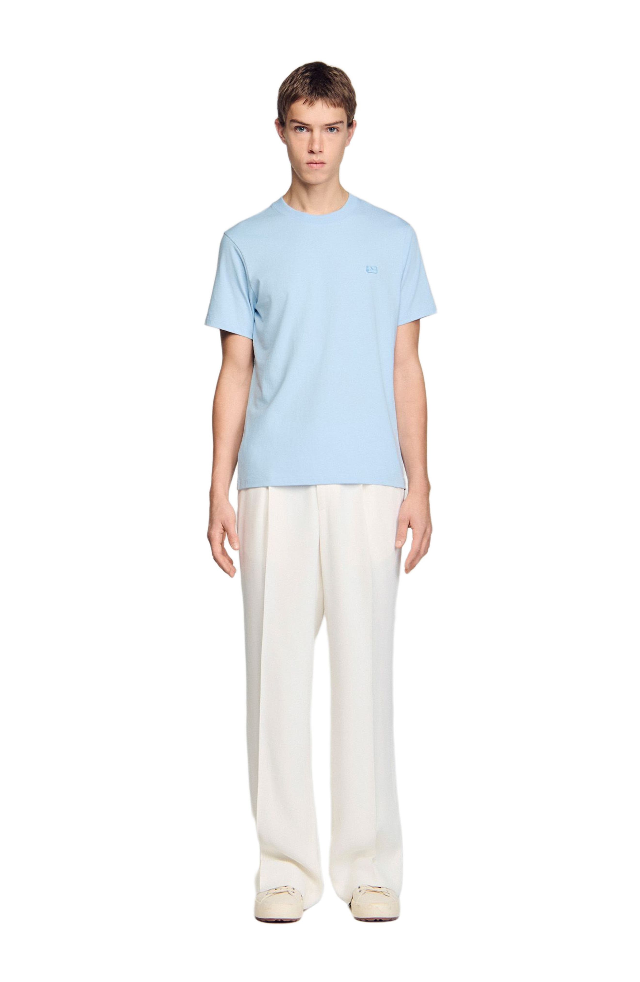 T-shirt with double S patch - image 4