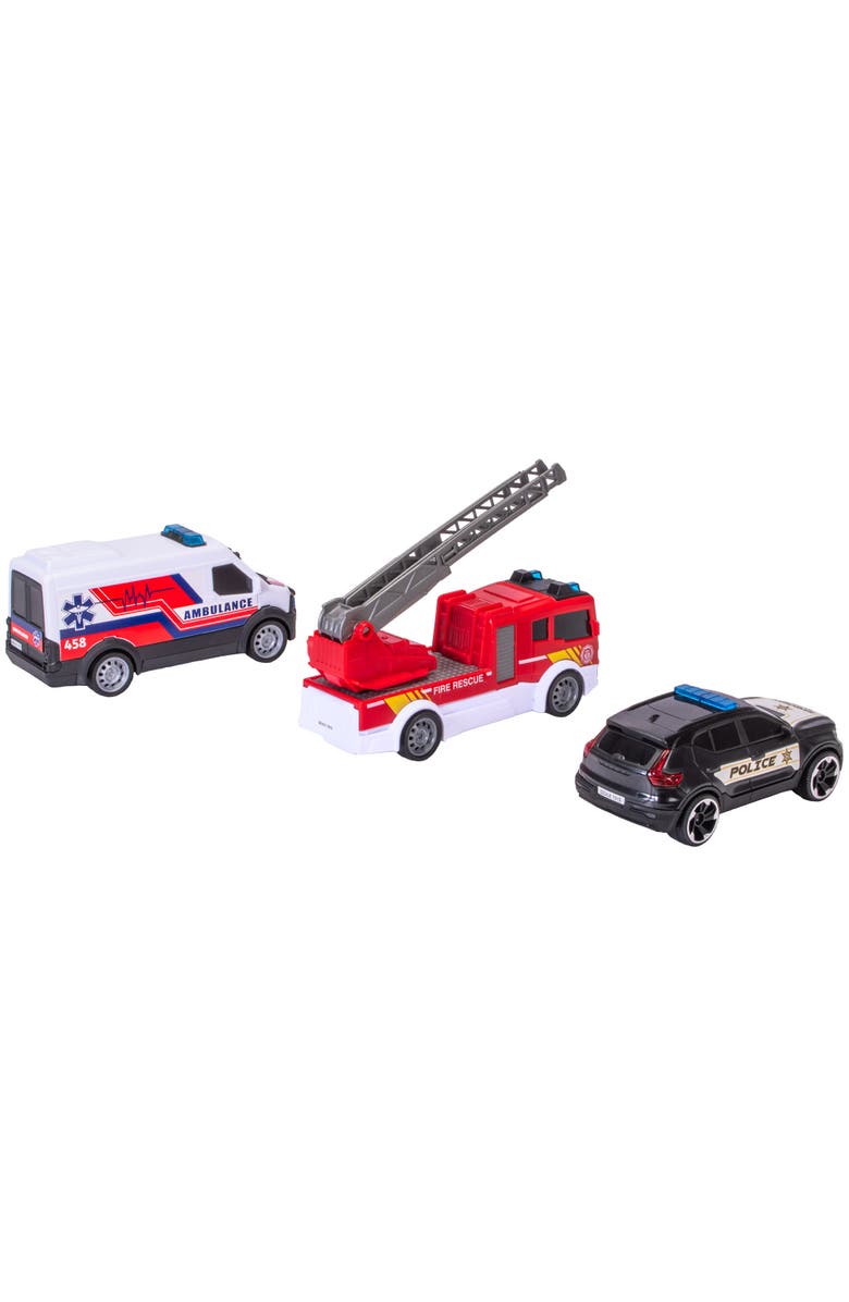 Dickie Toys HK Ltd Rescue Station Play Vehicles, Alternate, color, Multicolored