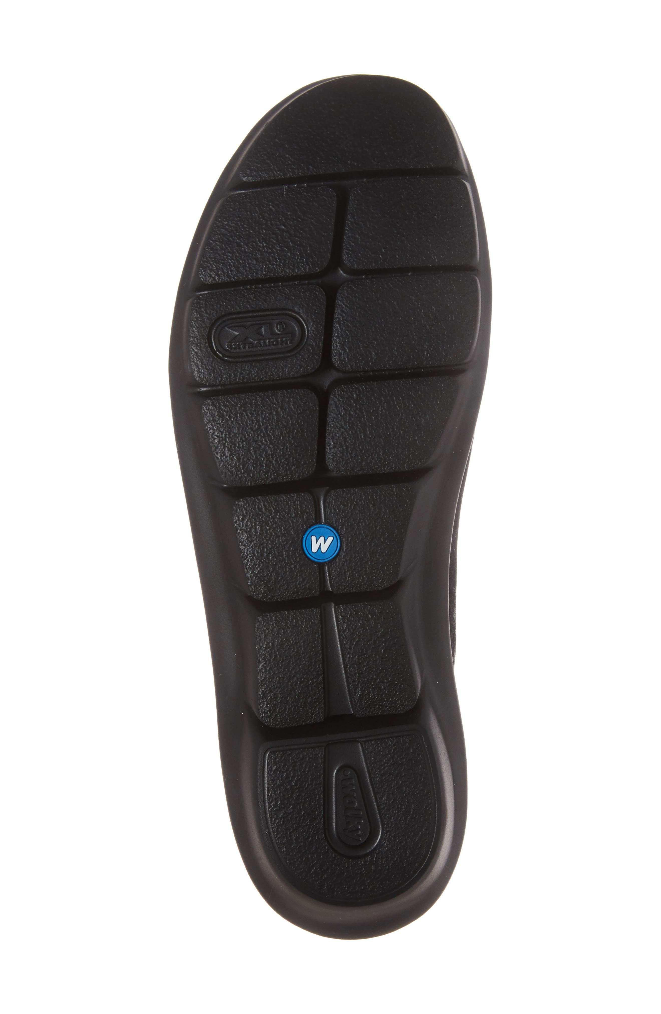 Wolky Cursa Slip-On Sneaker, Alternate, color, Black Leather