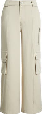 CITY BLUES Wide Leg Cargo Pants