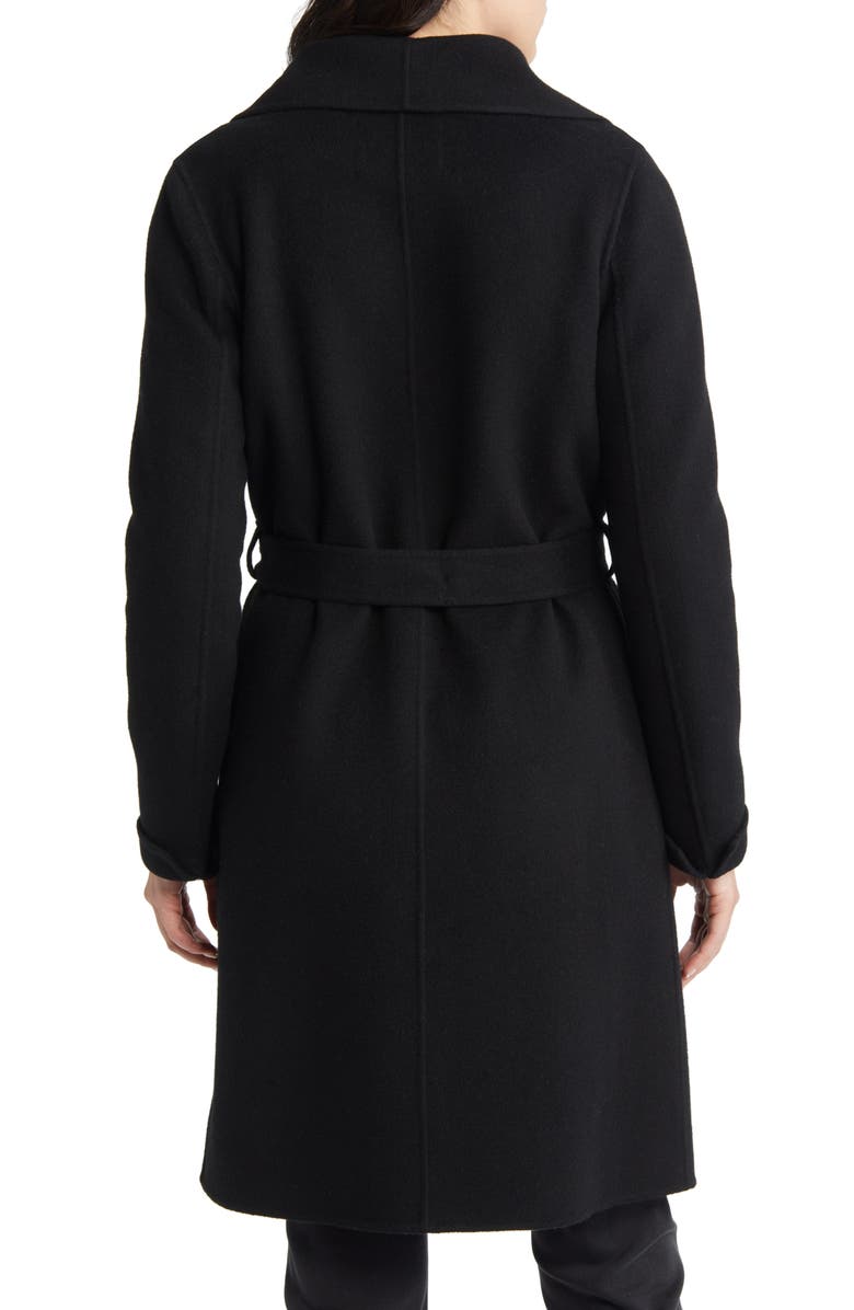 Soia & Kyo Belted Wool Blend Wrap Coat, Alternate, color, 