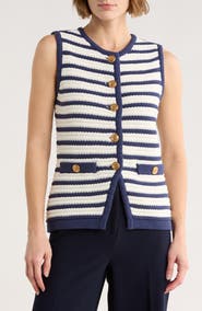 Gemma + Jane Buttoned Sweater Vest