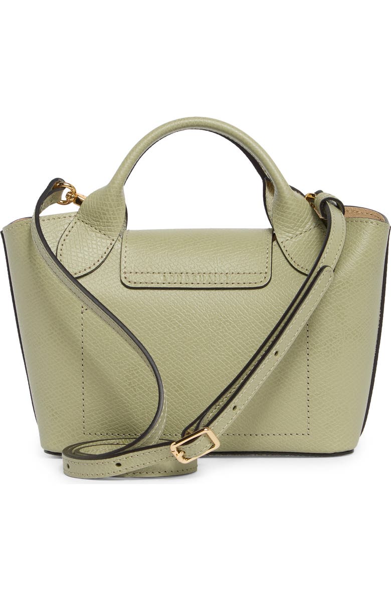 Longchamp Extra Small Épure Tote Bag, Alternate, color, Almond Green