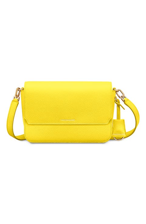 Medium Leather Flap Bag