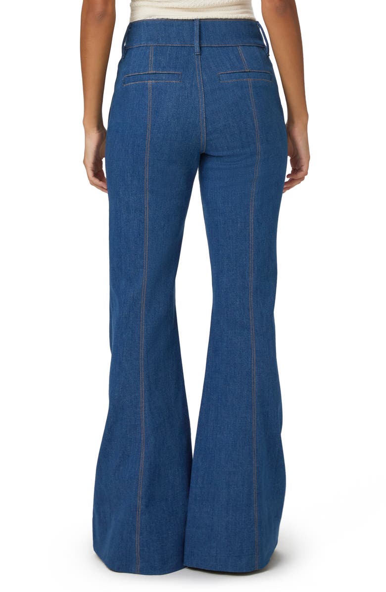 PAIGE Marlow Seamed Flare Trouser Jeans, Alternate, color, 