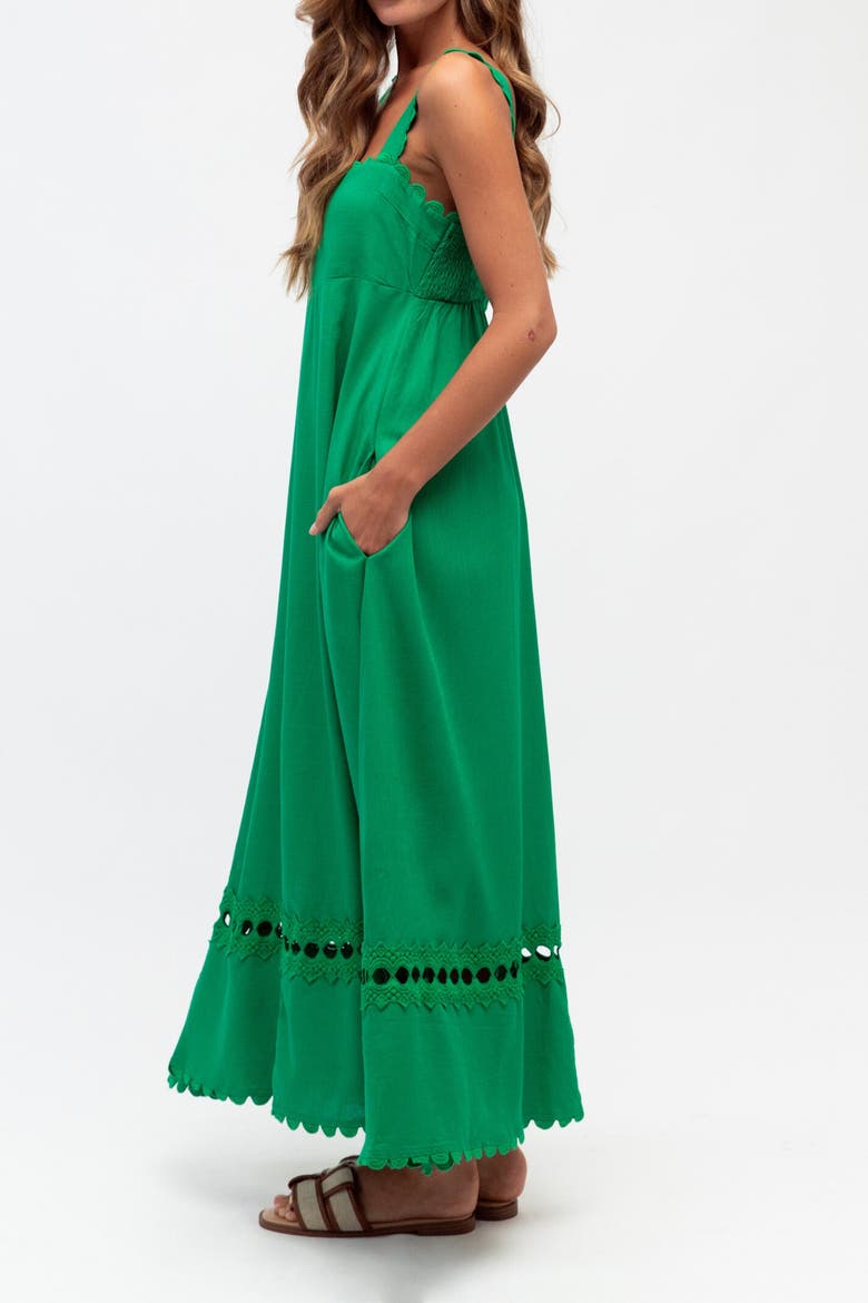Allegra Maxi Dress, Alternate, color, Green
