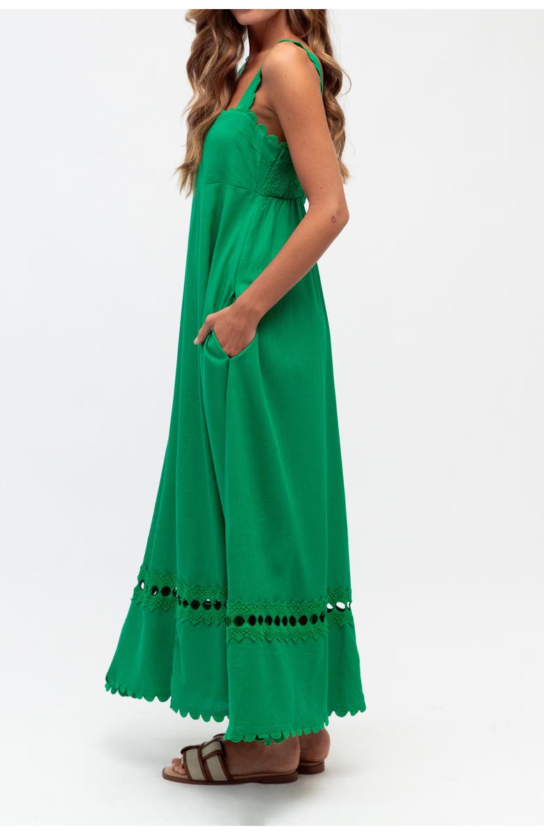Label of Love Allegra Maxi Dress, Alternate, color, Green