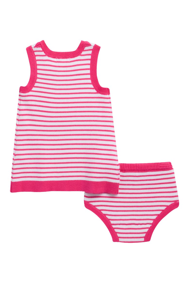 Sleeveless Knit Dress & Bloomers Set, Alternate, color, PINK