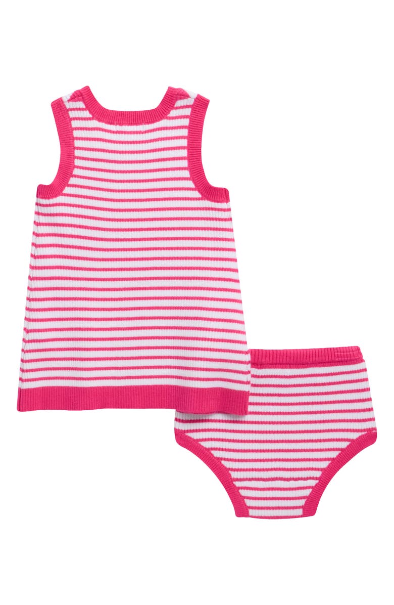 Habitual Kids Sleeveless Knit Dress & Bloomers Set, Alternate, color, Pink