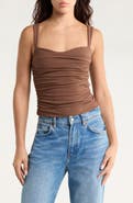 Reformation Trish Ruched Tank