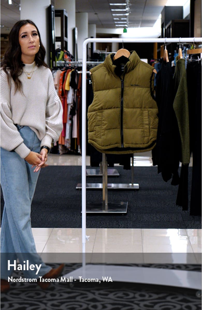Emily Hooded Puffer Vest, sales video thumbnail