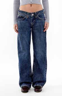 BDG Urban Outfitters Kayla Low Rise Wide Leg Jeans