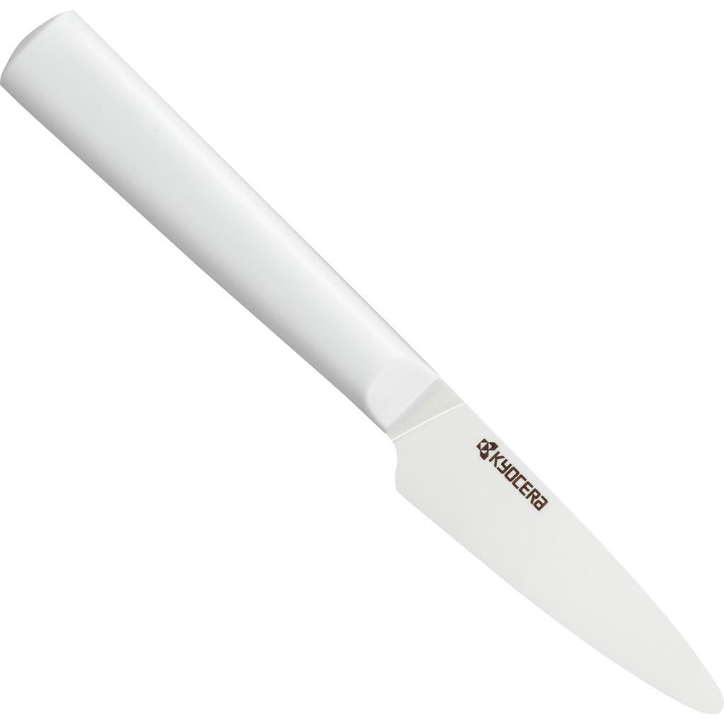 Kyocera Innovationwhite 3-inch Ceramic Paring Knife, White Blade In White