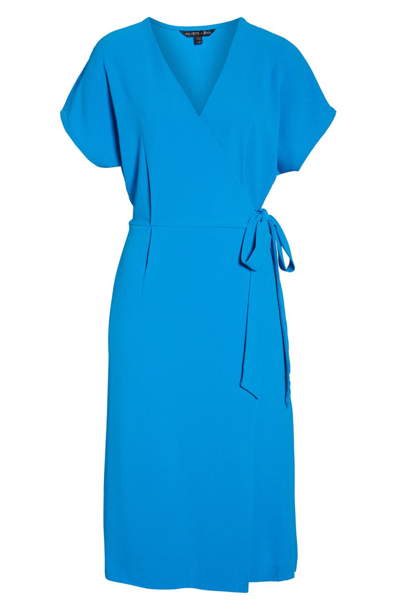 Felicity & Coco FAUX WRAP DRESS, Alternate, color,