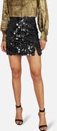 Yumi Big Sequin Mini Skirt