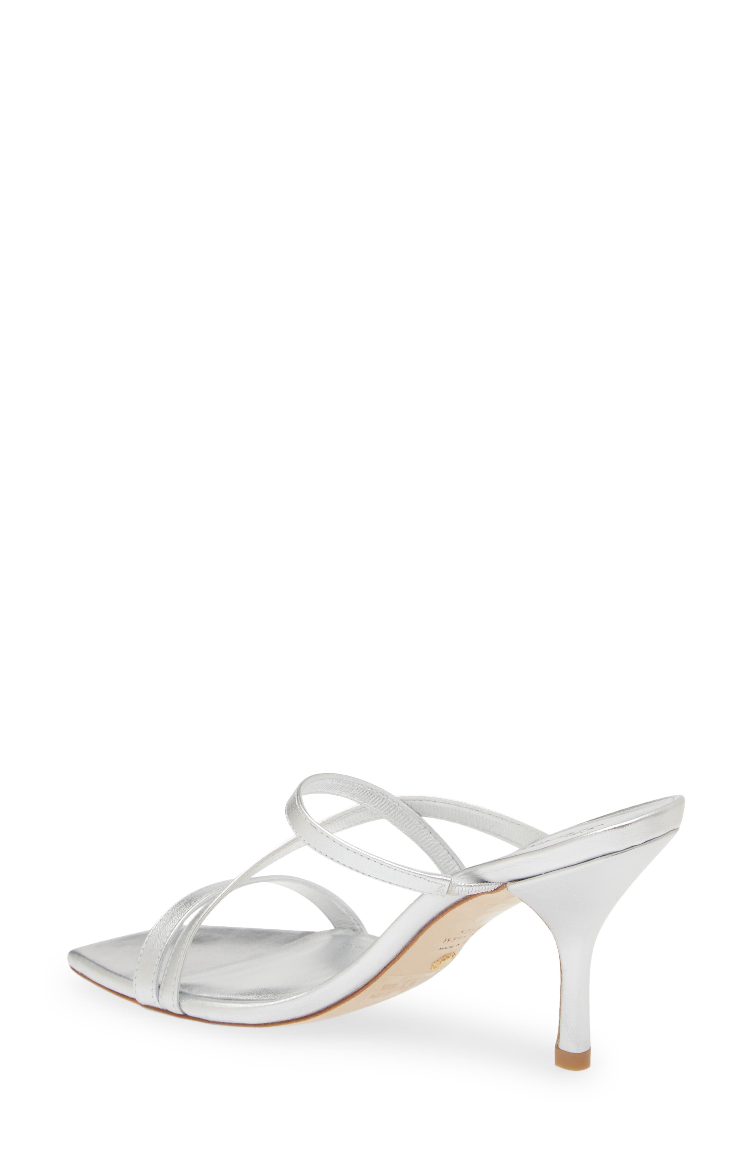 Stuart Weitzman Strapeze 85 Slide Sandal, Alternate, color, 