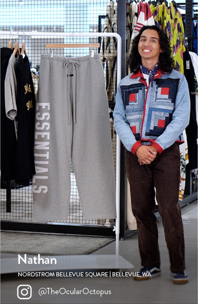 Relaxed Fit Cotton Blend Sweatpants, sales video thumbnail