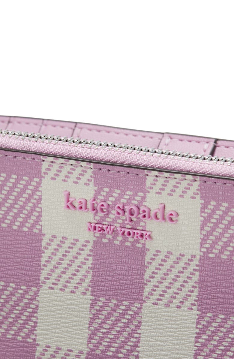 Kate Spade New York morgan gingham field wallet, Alternate, color,