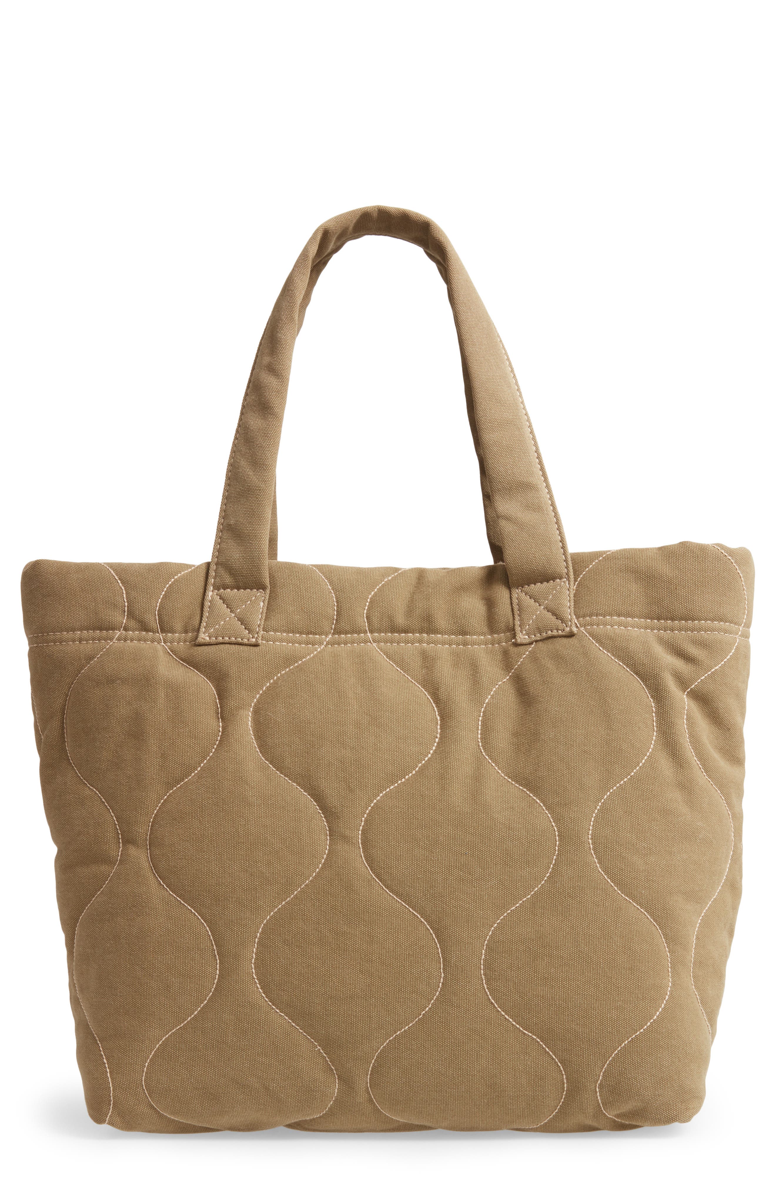 Madewell The Canvas Transport Tote Quilted Edition, Main, color, 