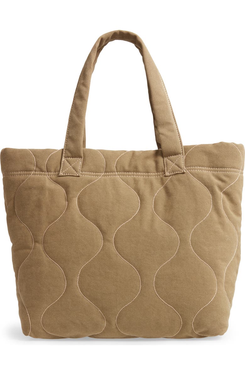 Madewell The Canvas Transport Tote Quilted Edition, Main, color,