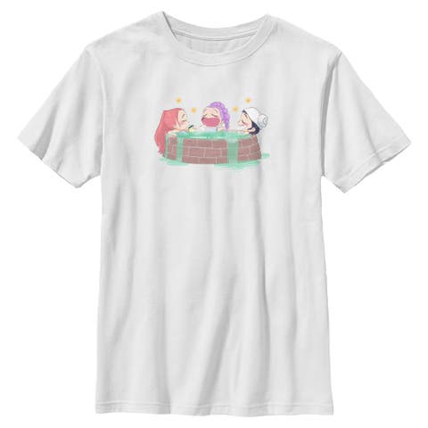 Boy's KPop Demon Hunters Rumi, Mira and Zoey Relaxing  Graphic T-Shirt