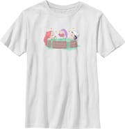 KPop Demon Hunters Boy's KPop Demon Hunters Rumi, Mira and Zoey Relaxing Graphic T-Shirt