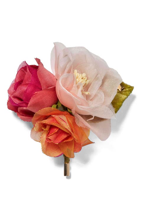 The Spray Rose Floral Brooch