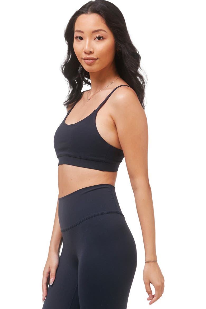 Cammie Cloudlux Bra, Alternate, color, Space Navy