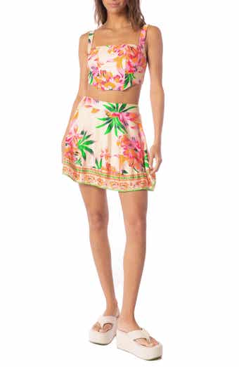 Maaji Floral Two-Piece Cover-Up Minidress