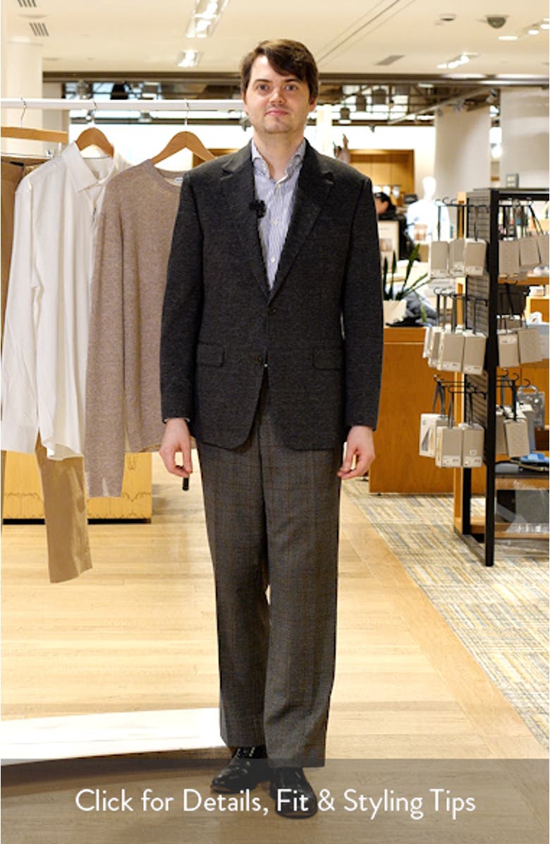 Jetsetter Trim Fit Stretch Wool Sport Coat, sales video thumbnail