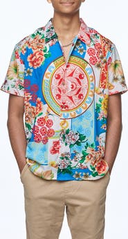 RANEES Printed Camp Shirt
