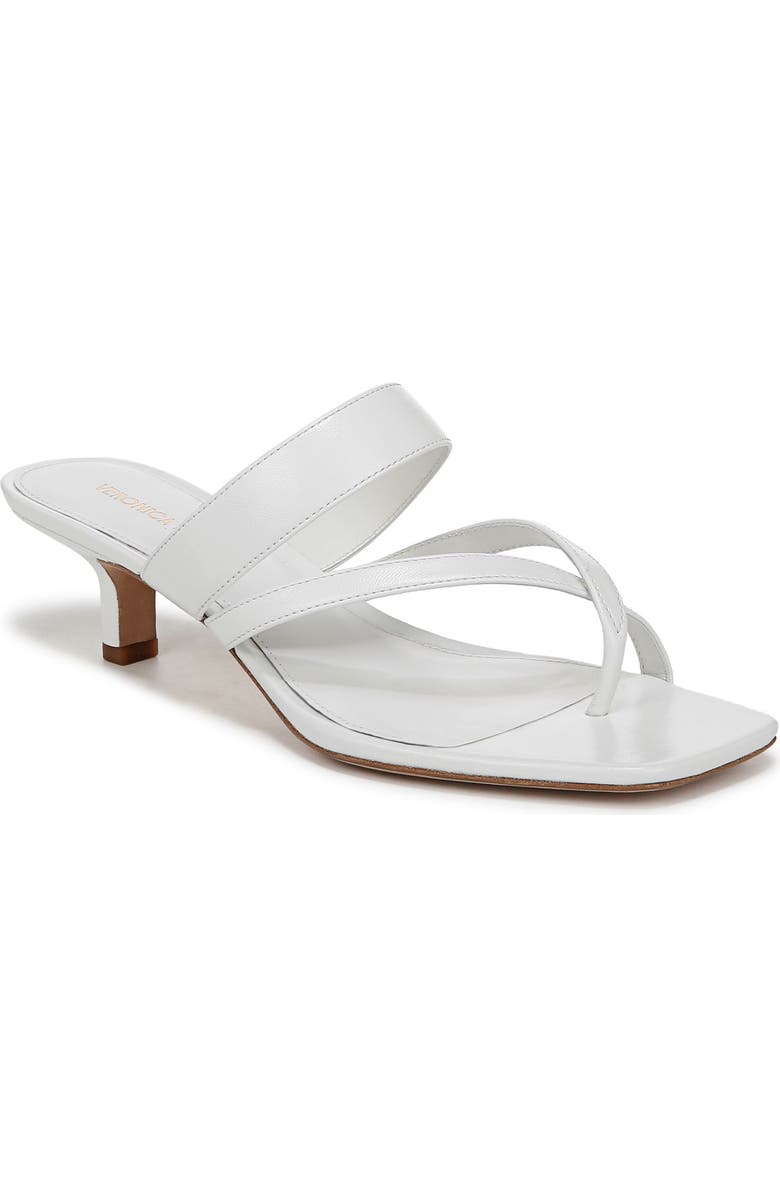 Veronica Beard Alanis Kitten Heel Slide Sandal, Main, color, Coconut