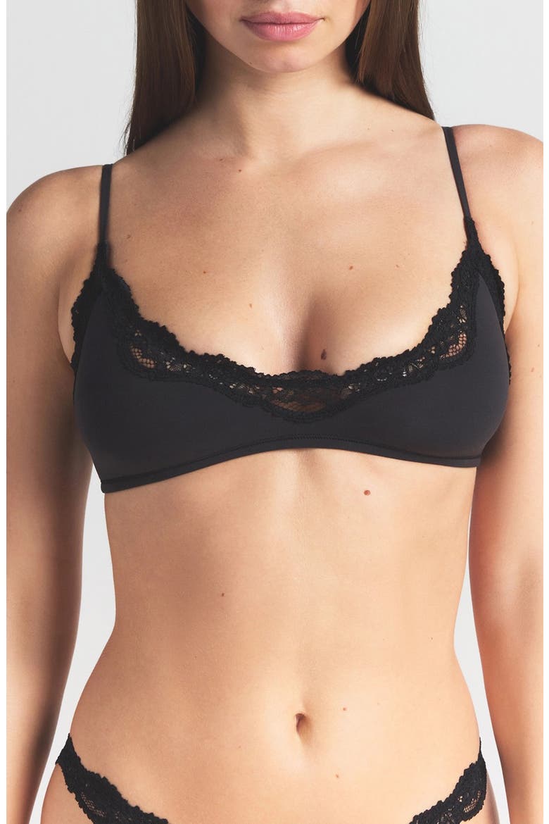 Fits Everybody Assorted 2-Pack Lace Bralettes, Alternate, color, ONYX AND SKETCHED HEARTS