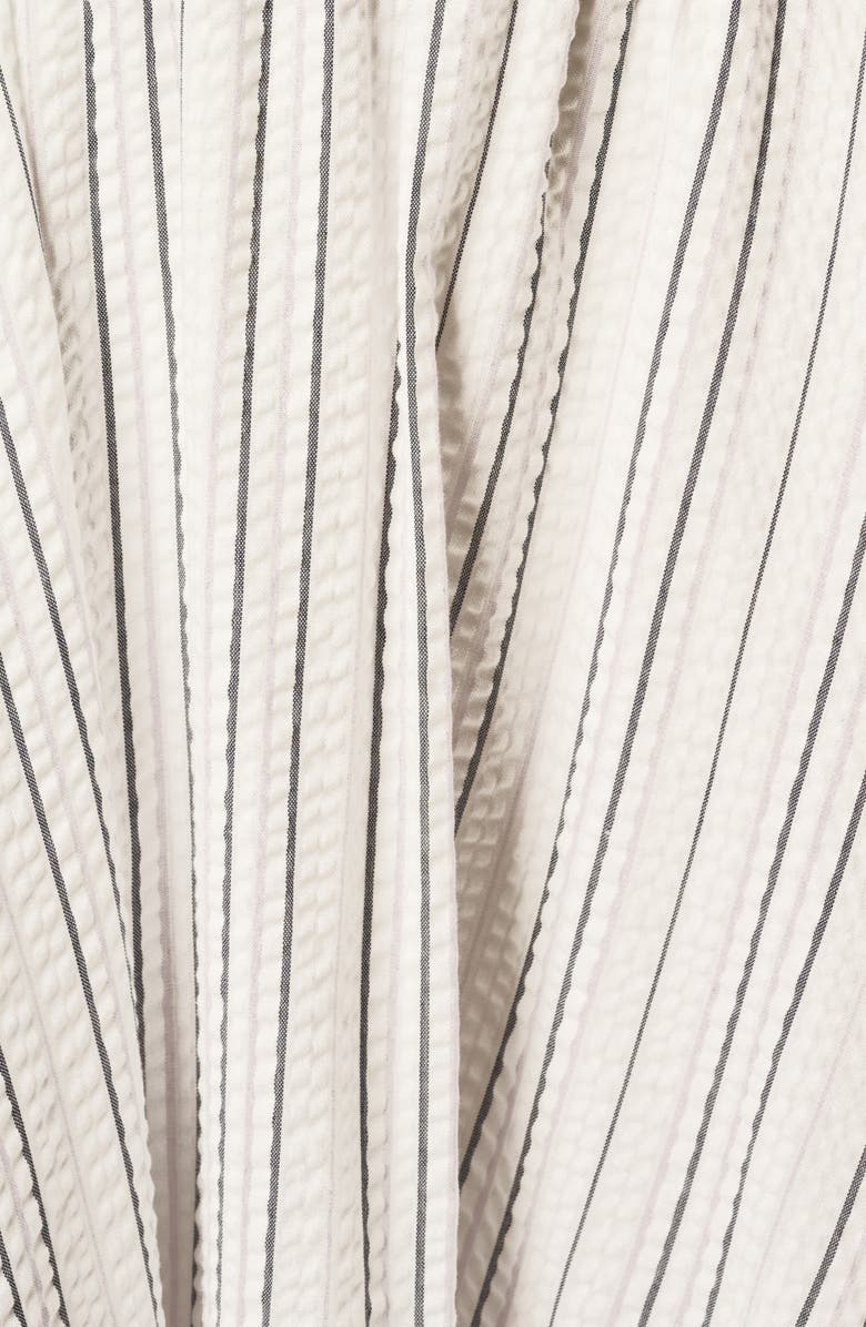 Adrianna Papell Smocked Halter Midi Dress, Alternate, color, Ivory Multi