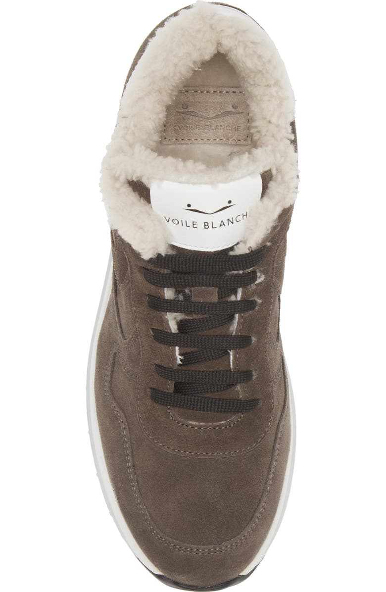 Voile Blanche Maran Genuine Shearling & Suede Sneaker, Alternate, color,