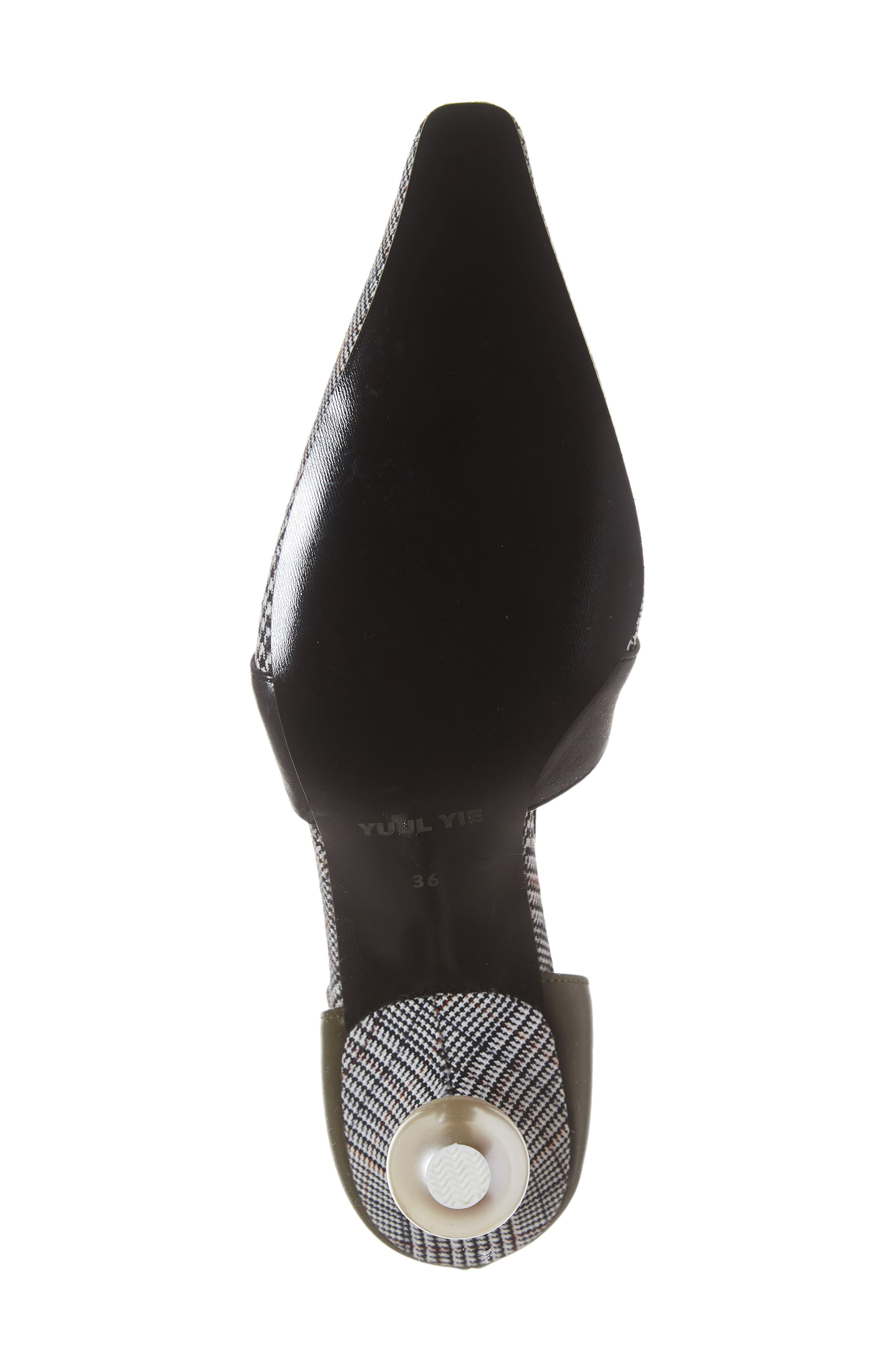 YUUL YIE Faux Fur Statement Heel Pump, Alternate, color, 